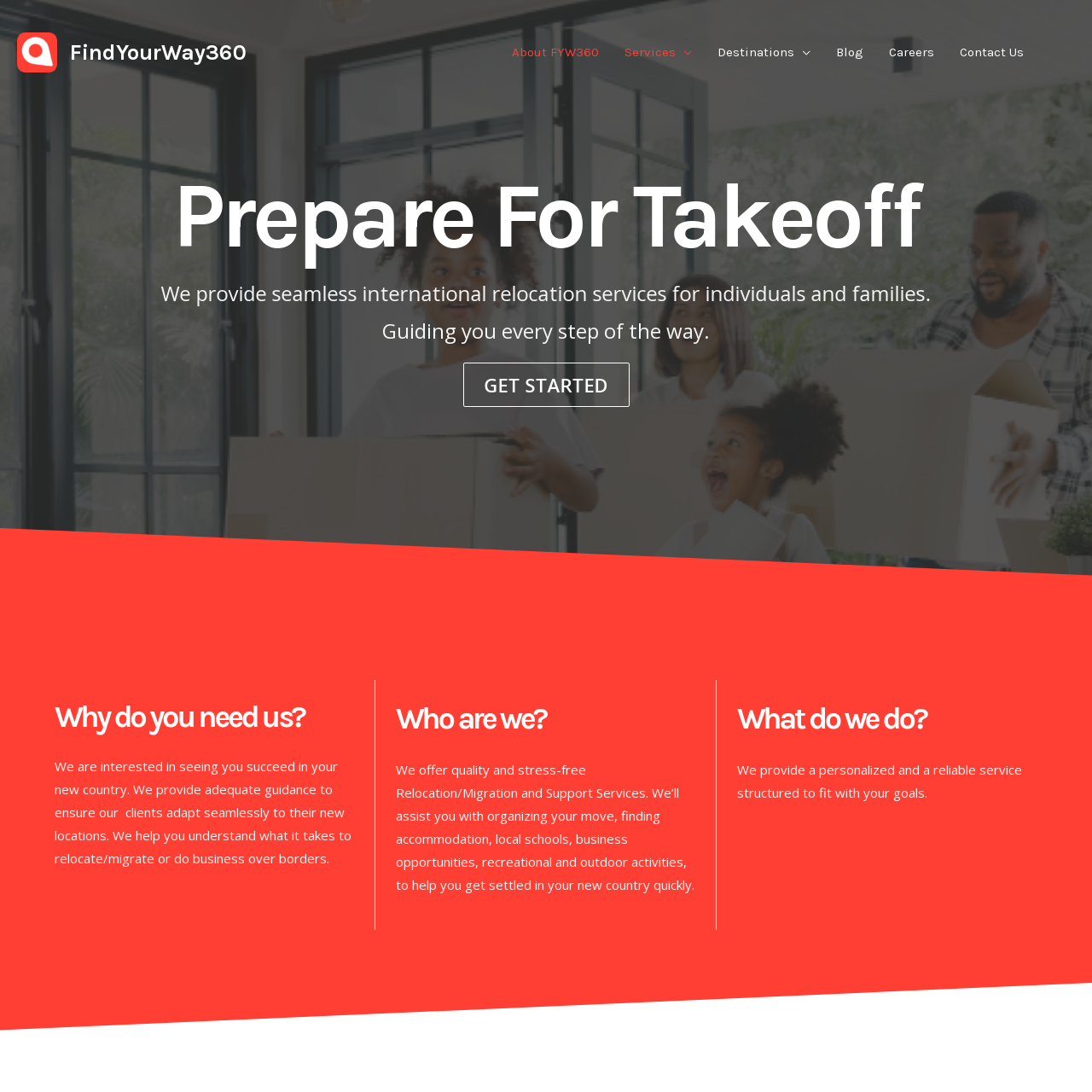 Findyourway360.com Web Design Project