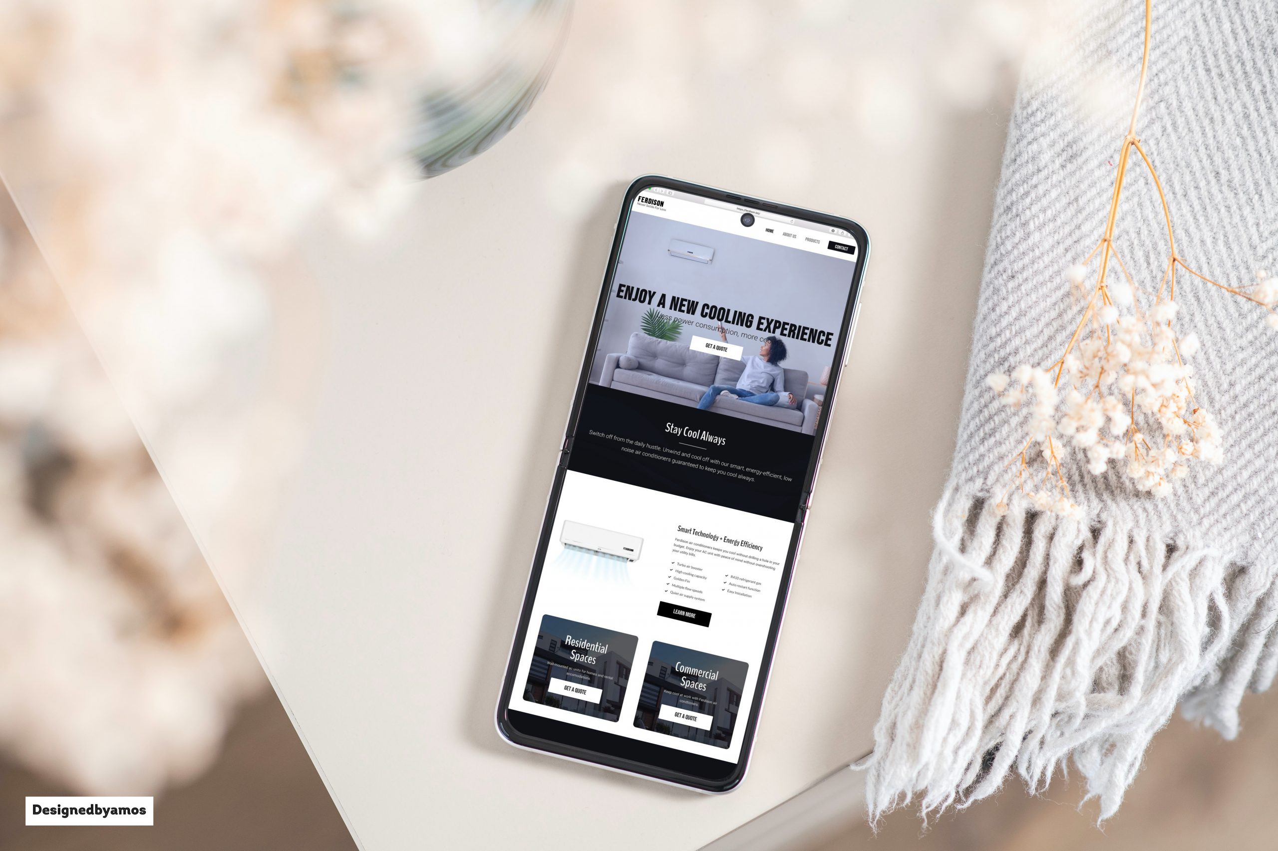 Ferdison.biz Web Design Project