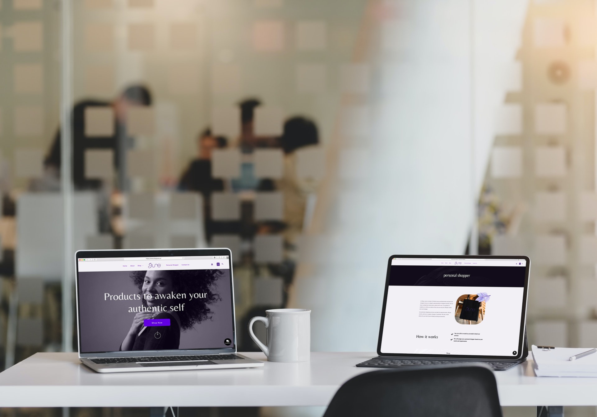 Shopjune.com Web Design Project